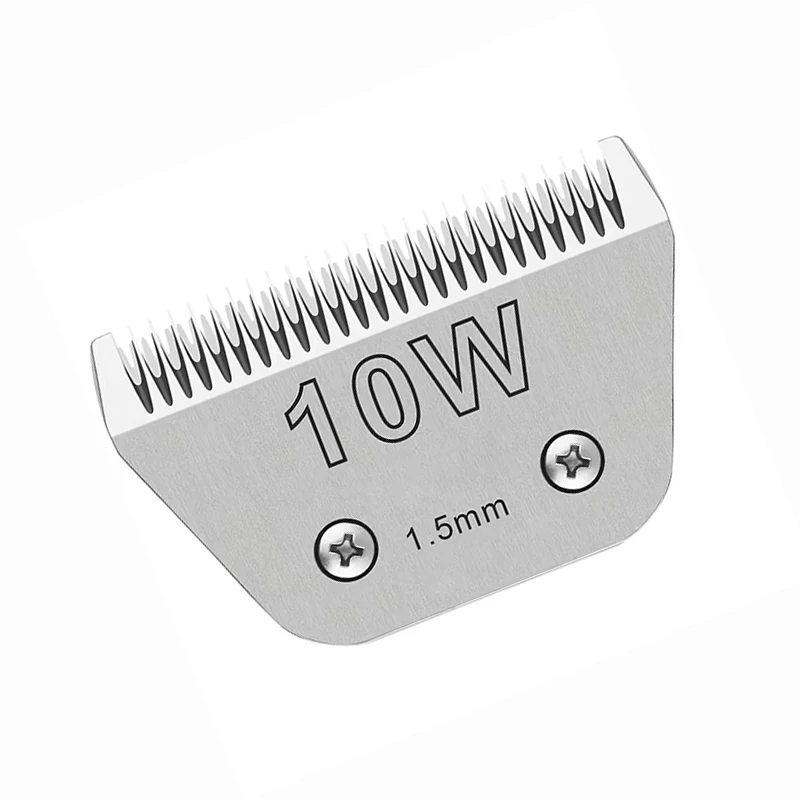 

Съемное лезвие для ухода за собаками и лошадьми шириной 10 Вт, совместимое с машинками для стрижки Andis, Oster A5, Wahl KM Animal Cat