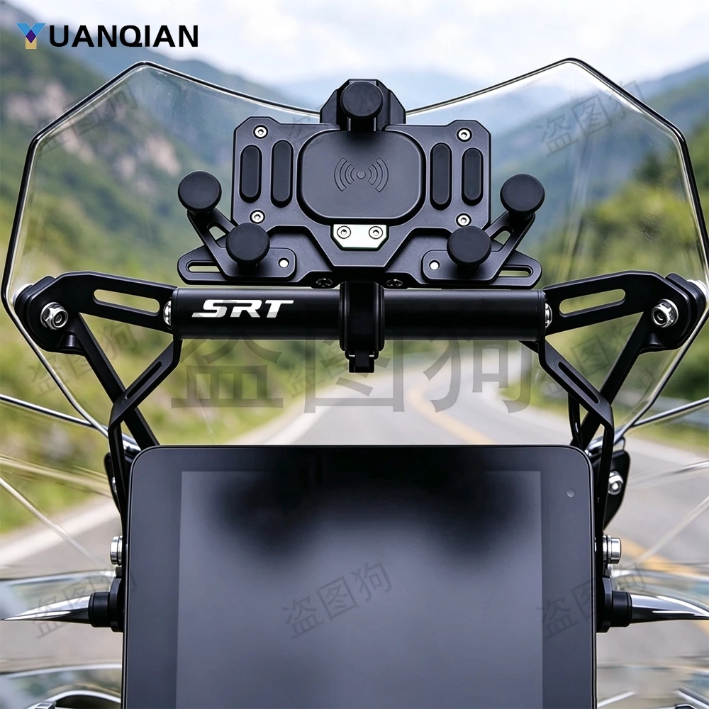 For QJMOTOR QJ MOTOR SRT800 SRT800X SRT800SX SRT900S SRT900SX Touring 2022-2027 GPS Navigation Bracket Phone Stand Holder Mount
