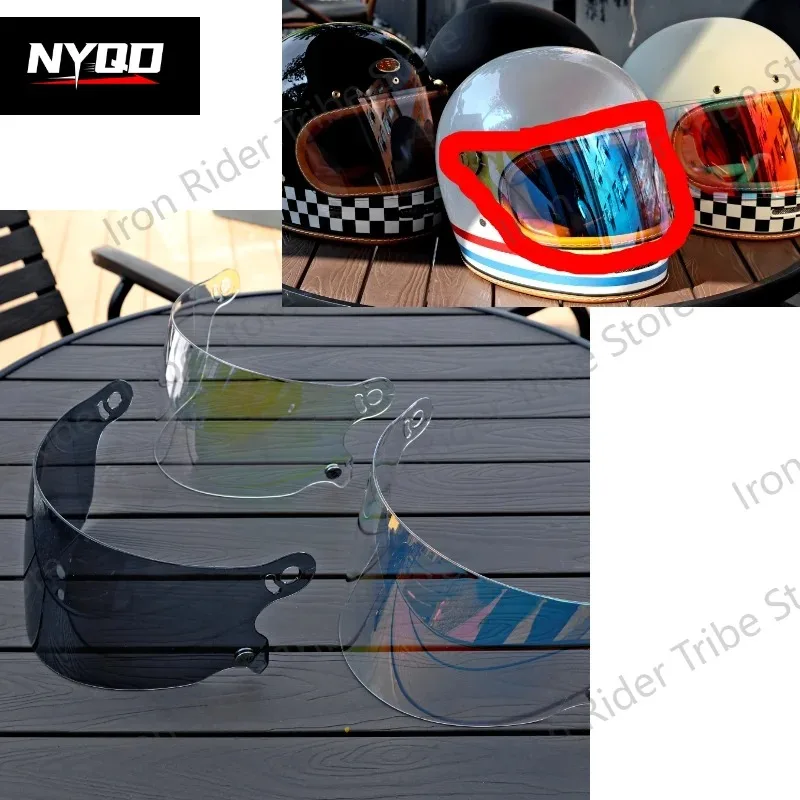 jef603-オートバイフルフェイスヘルメットレンズ昼夜使用-revo-コーティングアンチグレアレンテ-casco-moto-傷防止-hd-耐久性