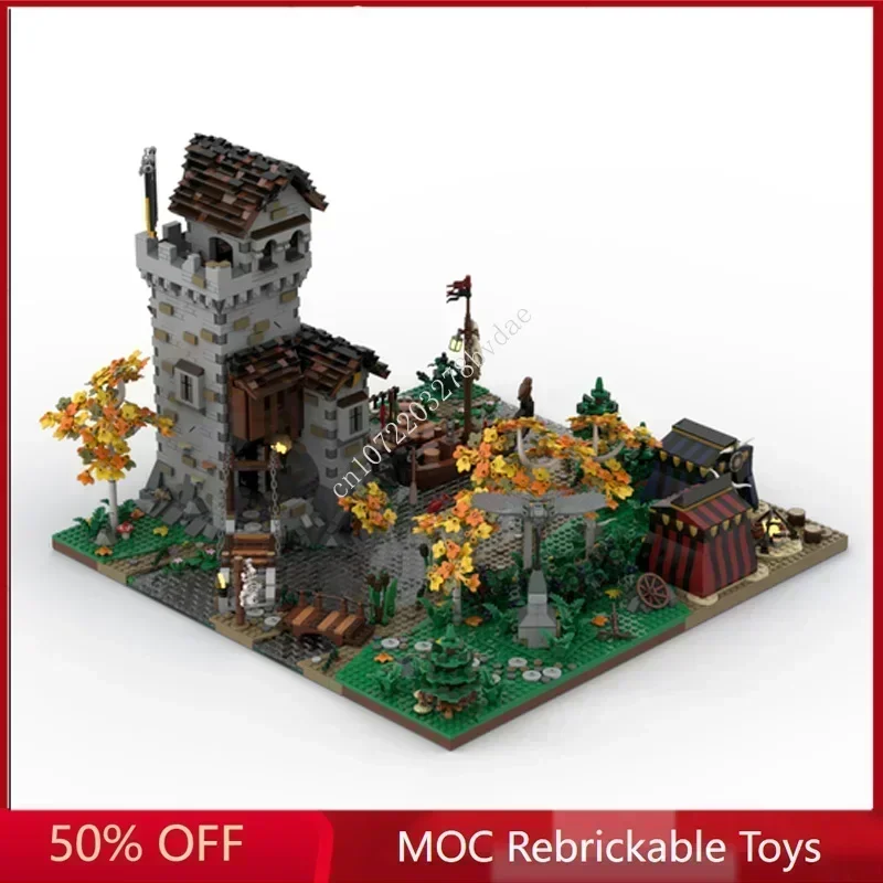 5638PCS Customized MOC Medieval Castle Medieval City of Ravensdale Model Custom Puzzles Technology Creative Xmas Toys Gifts
