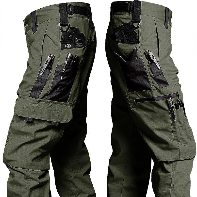 Pantalon cargo imperméable résistant à l'usure pour hommes, pantalon de l'armée, entraînement des forces spéciales, extérieur, printemps, automne