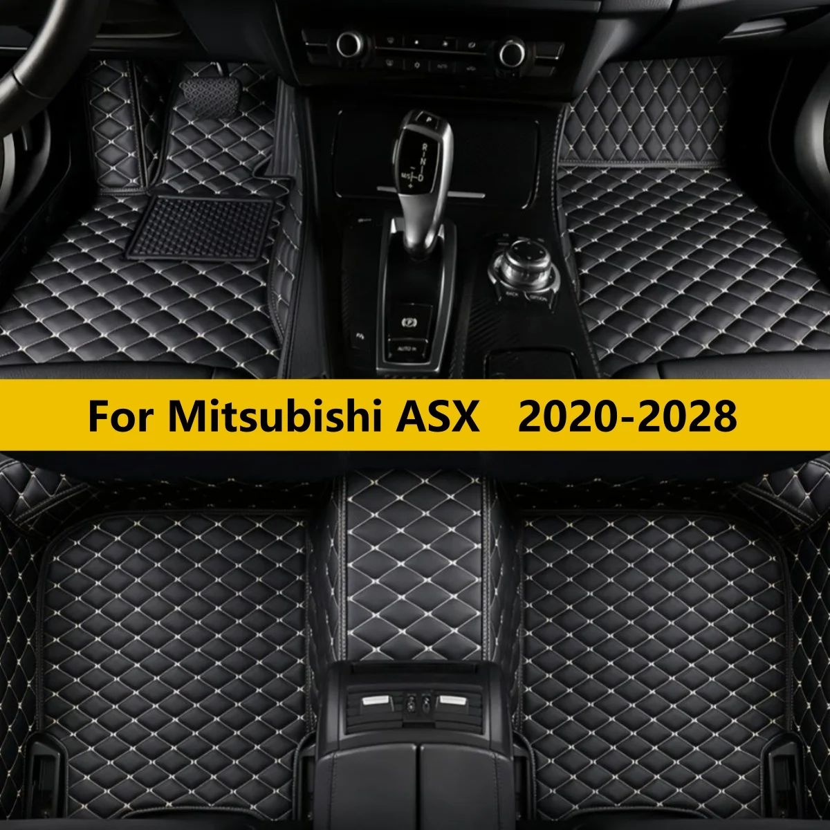 

Автомобильные коврики на заказ для Mitsubishi ASX 2020-2028, кожаные автоаксессуары, автомобильный ковер