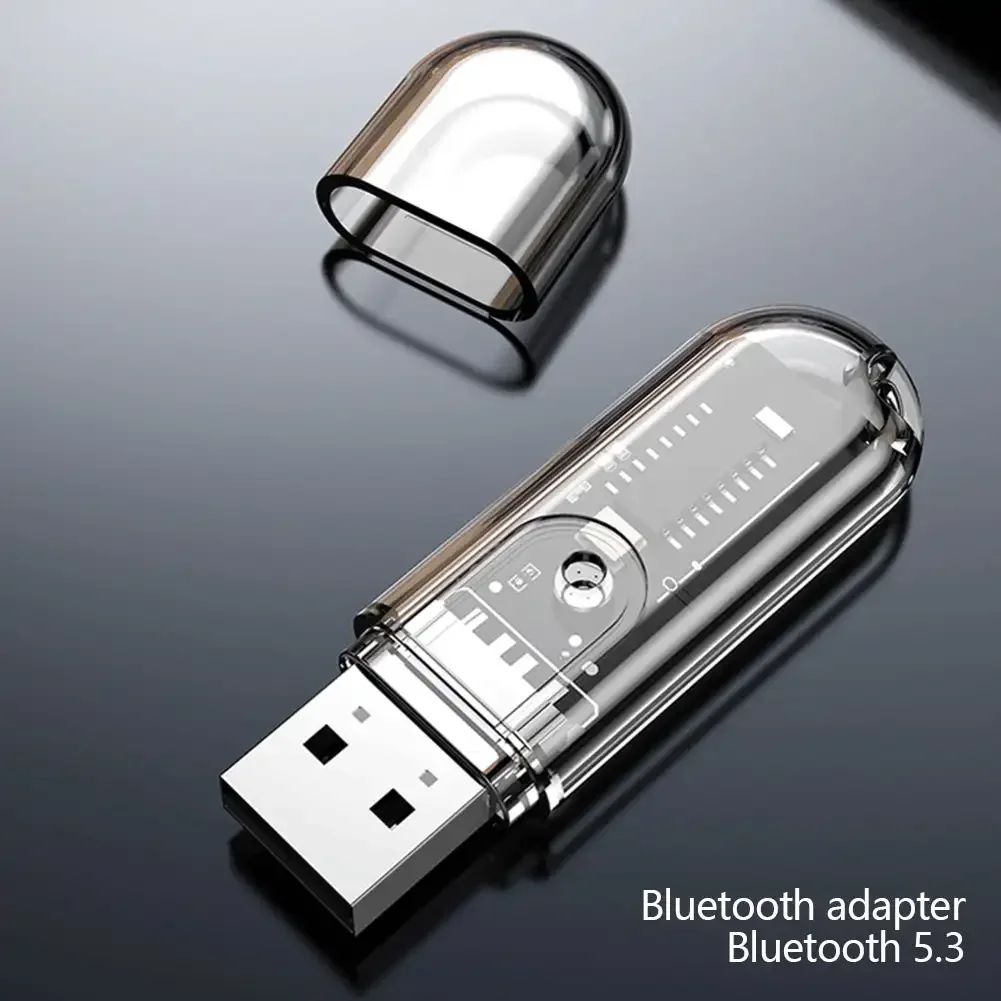 5.3 USB Car Bluetooth Transmitter Receiver Handsfree Call Power Car Kit Auto Stereo Wireless Audio Adapter FM Radio