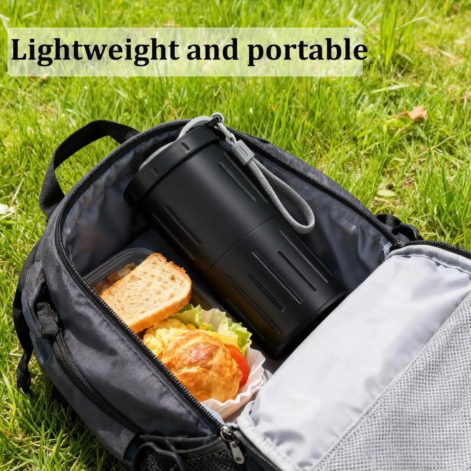 

Органайзер для гаек, чашка 2-в-1, большая емкость, портативные кухонные гаджеты, дорожный контейнер для закусок для уличного автомобиля, путешествий, рождественской еды