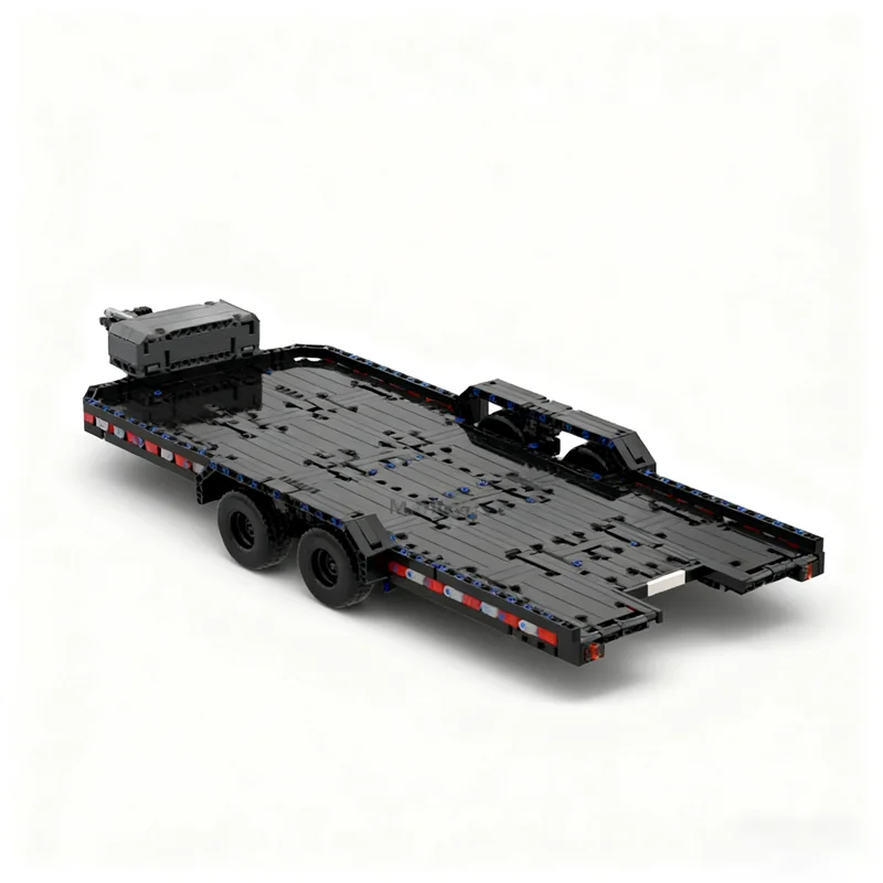 

NEW 1030PCS MOC City Champions Super Car Trailer Model Technology DIY Creative Assembly Building Blocks Display Birthday Gift