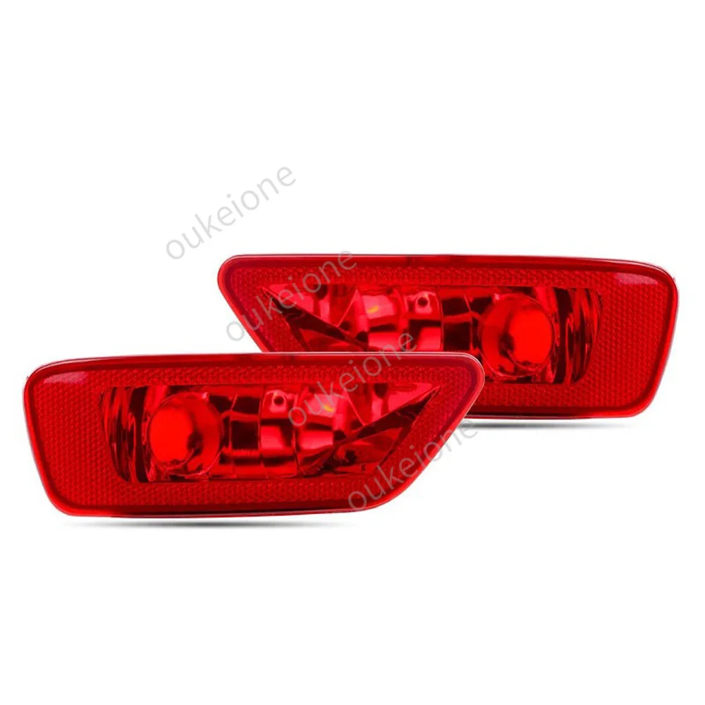 57010716AC L/R Rear Bumper Reflector Brake Light Tail Lamp for Jeep Grand Cherokee Compass 2011-2016 Dodge Journey 57010717AC view 2
