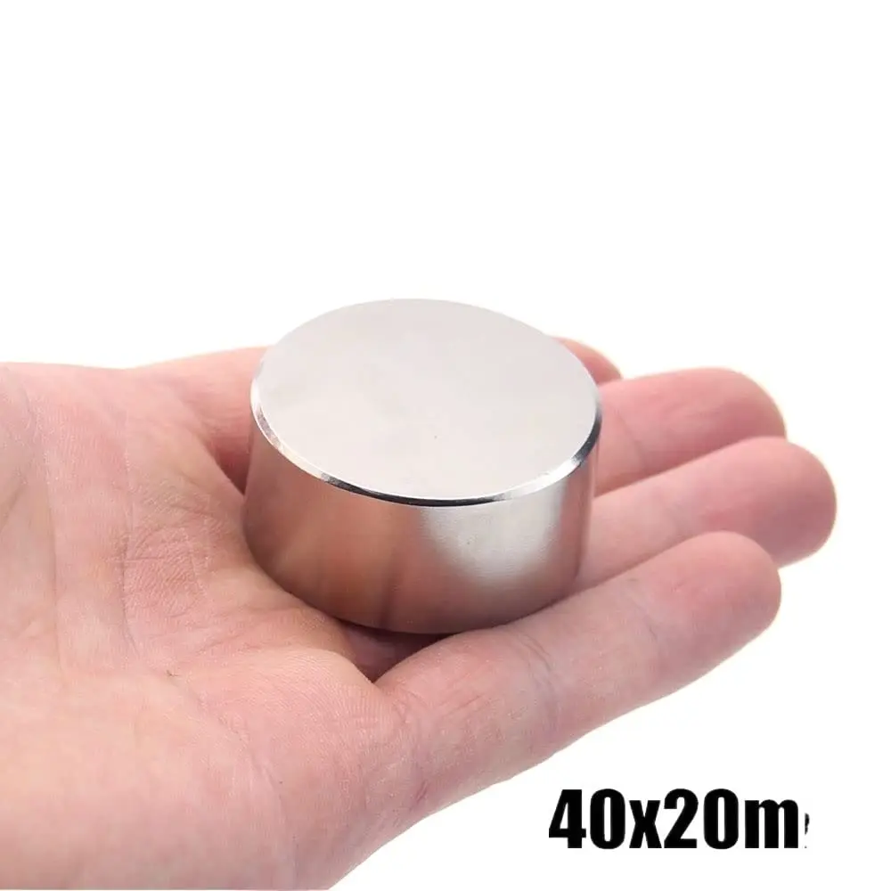 Magnet 1pcs round magnet Strong magnets Rare Earth Neodymium Magnet powerful permanent magnetic 40x20mm N35 50x30mm NdFeB Neodym