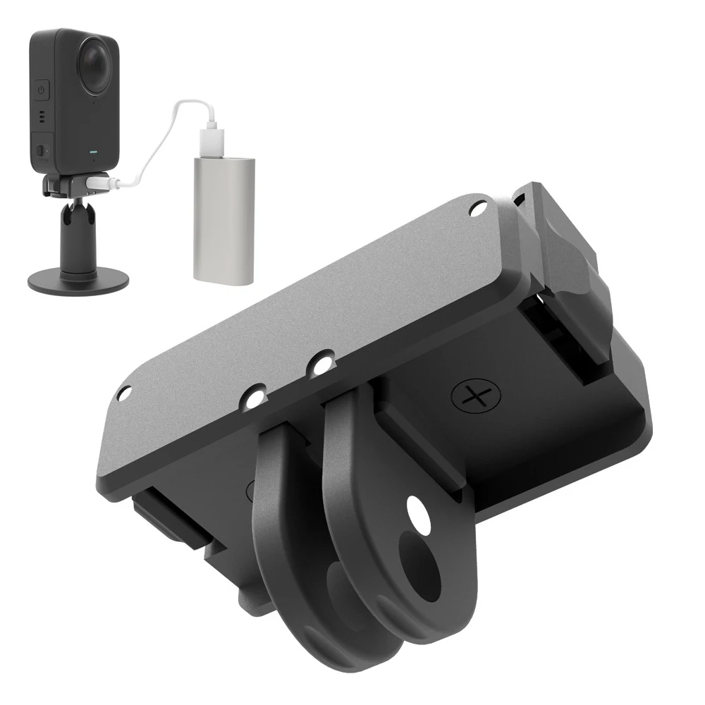

Magnetic Mount Charging Base Foldable Adapter Bracket Quick Release for DJI OSMO 360 and for Action 5 pro/4 Camera Quick Mount
