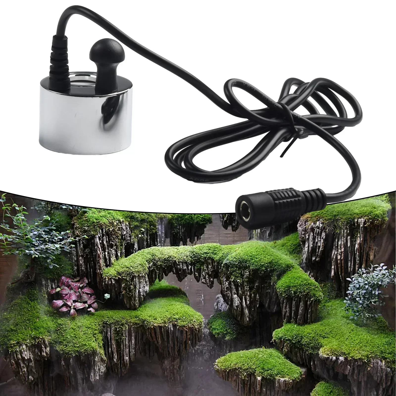 1PC Langlebige Elektrische Feuer Wandler Glas Disk Für M-011B M011B Heizung Für Optimyst Luftbefeuchter Zerstäuber Wasserlandschaft