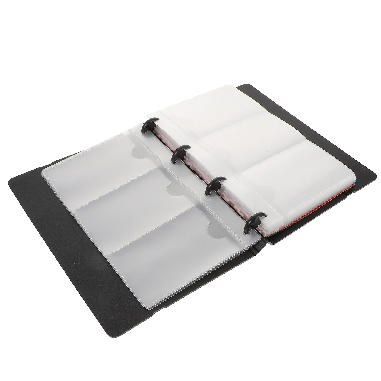 1 قطعة حافظة بطاقات الأعمال المحمولة الصلبة البناء بطاقات الاسم المنظم المهنية نظرة الهدايا للوازم المكتبية العائلية #1