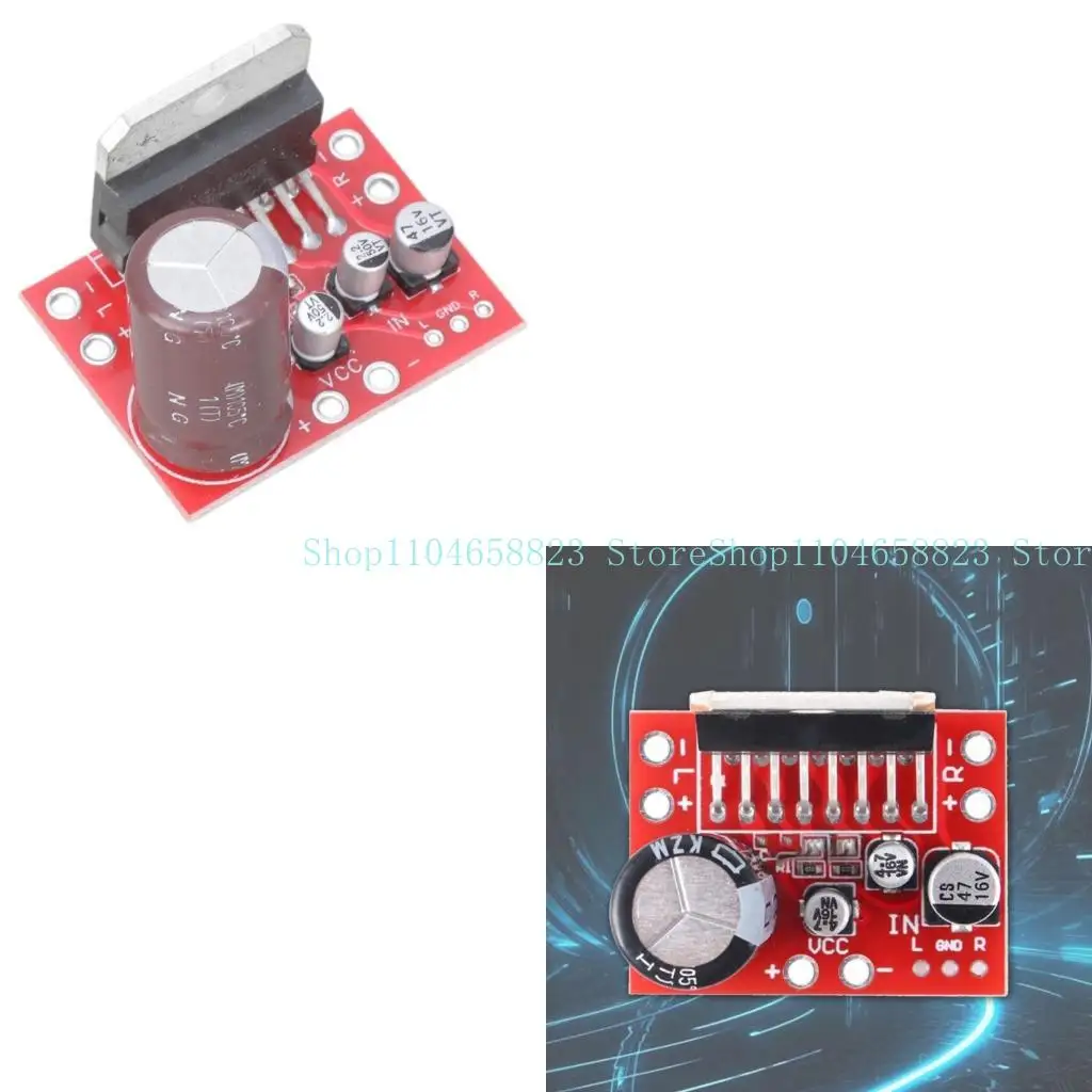 

652F DIY Sound Project Essential TD7379/CD7379 Amplifiers Board with PCB Construction 38Wx2