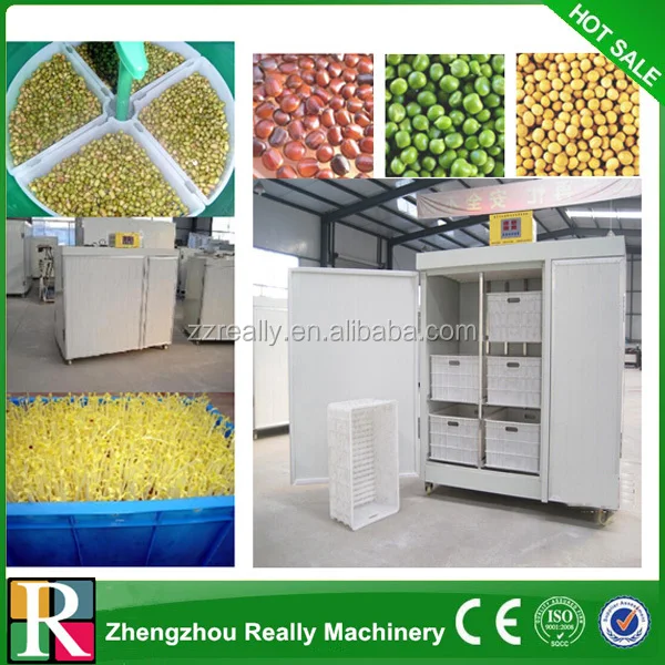 OEM Mungbean / Soye Bean Sprout Growing Machine with Watering and Heating Function