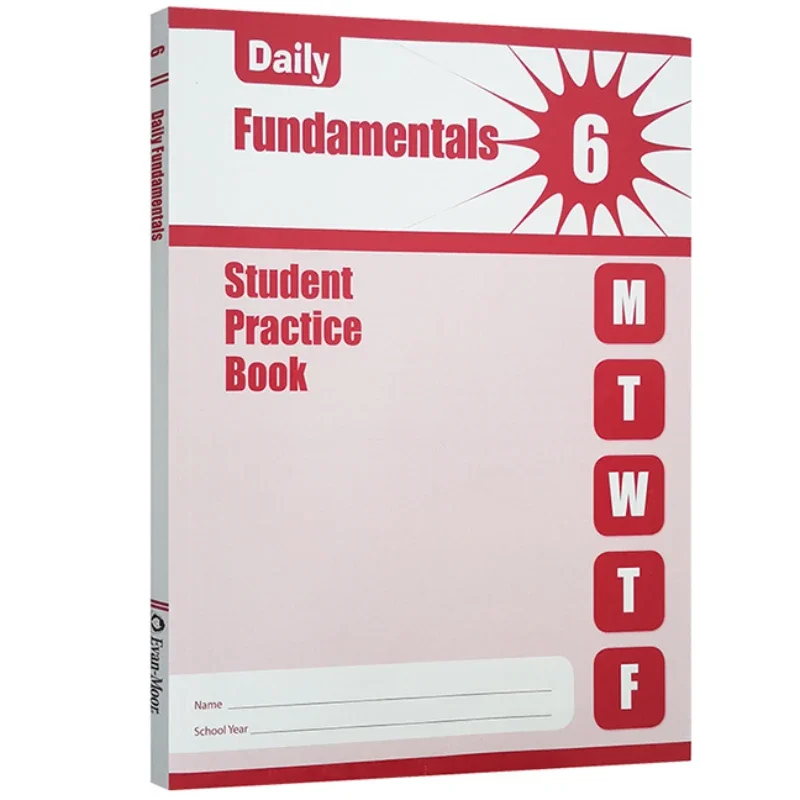 

Evan-Moor Daily Fundamentals, рабочая тетрадь 6 SE, возраст 9, 10, 11 12, английская книга 9781629383729