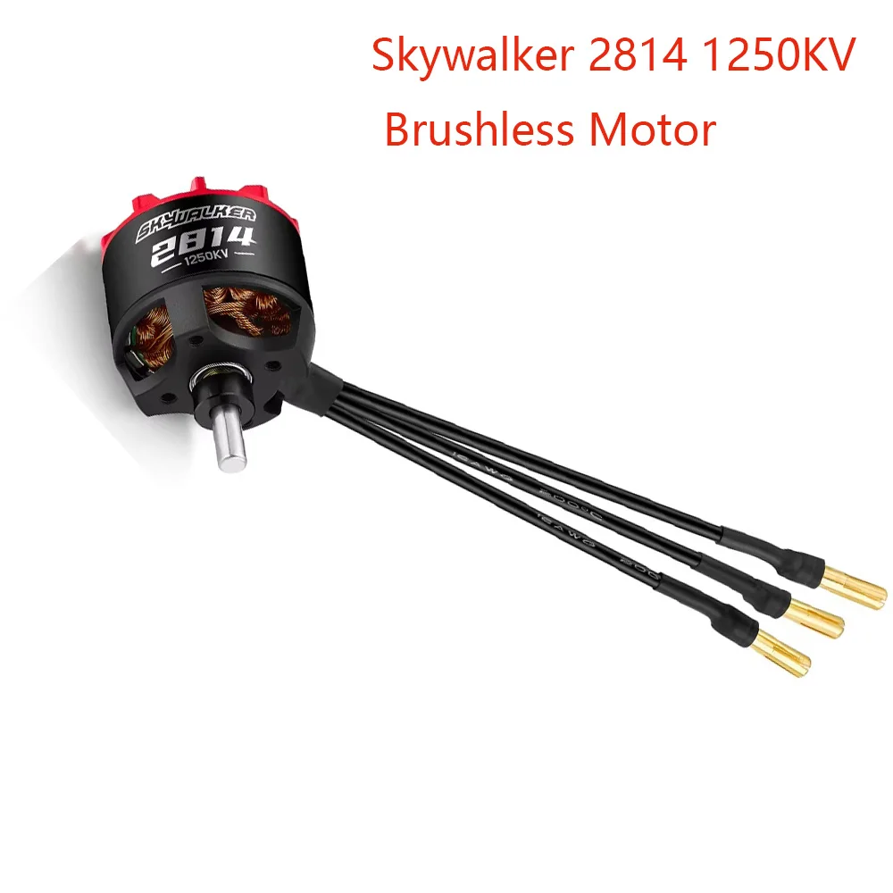 

Hobbywing Skywalker 2814 2820 2826 SL Brushless Motor 1000KV 1250KV 1400KV 550KV 850KV for RC Airplane Fixed-Wing