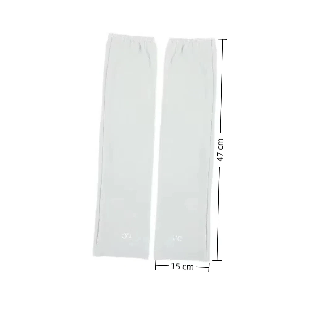 Fashionable Ice Silk Loose Sleeves Breathable Sun Protection Sleeve Covers Comfortable Cycling Driving Gloves Women Men