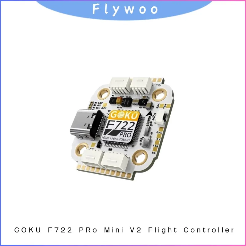 

Контроллер полета O4 O4PRO Plug & Play, Flywoo GOKU F722 PRO Mini V2 20x20 мм FC для FPV Drone, F722 Dual Gyro