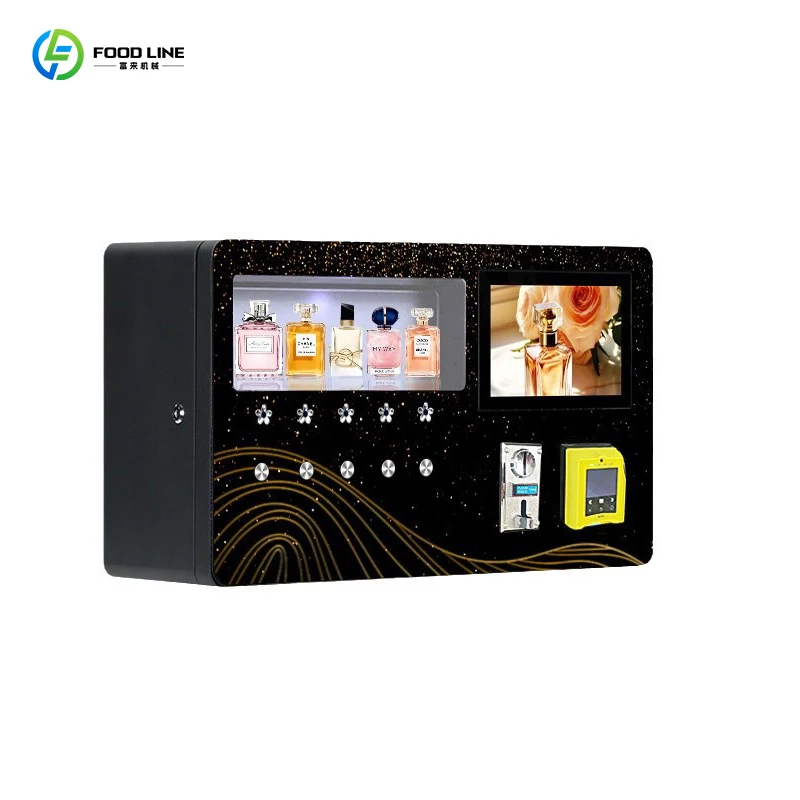 آلة البيع للأعمال المخصصة لبطاقة الائتمان المدفوعات النقدية آلة بيع العطور بشاشة تعمل باللمس للبيع #5