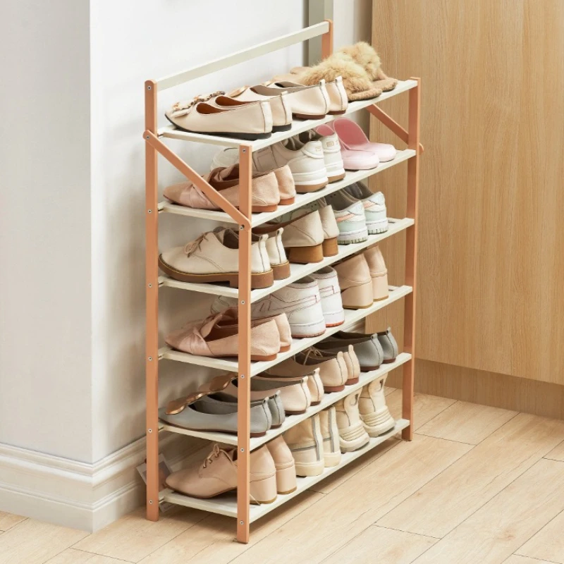 

Celebrity Shoe Rack Free Installation Folding Shoe Cabinet Dormitory Entrance Simple Household New Rental House Shoe Rack