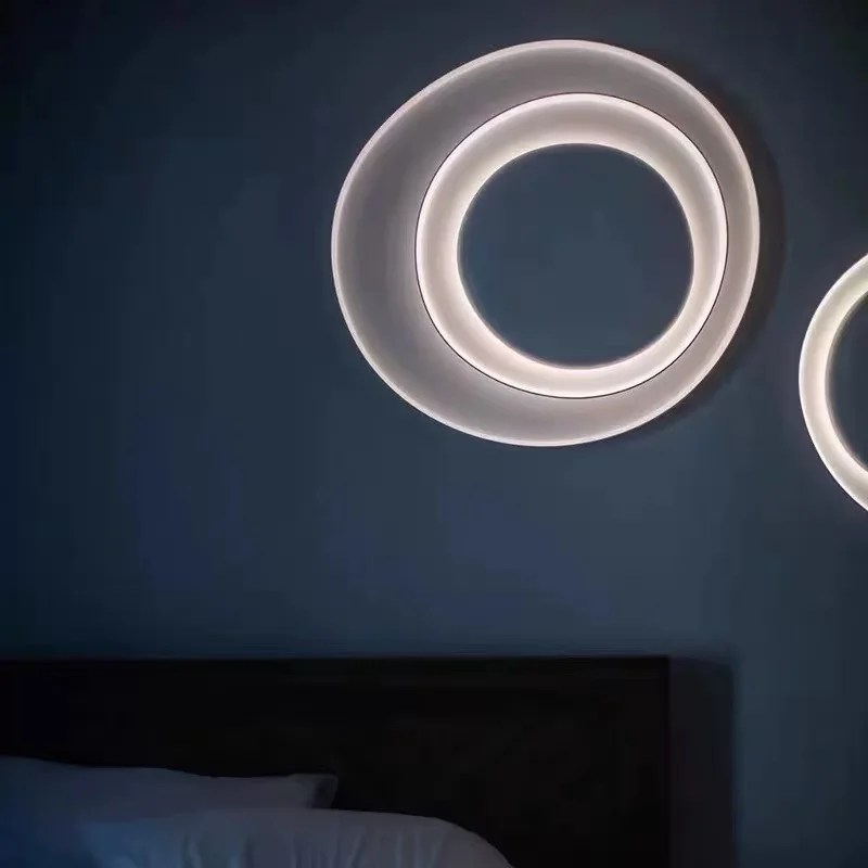 

The Minimalist Round Design Lamp Is Suitable For Living Rooms Bedrooms Bedside Tables Hallway Ceilings And Home Decorations