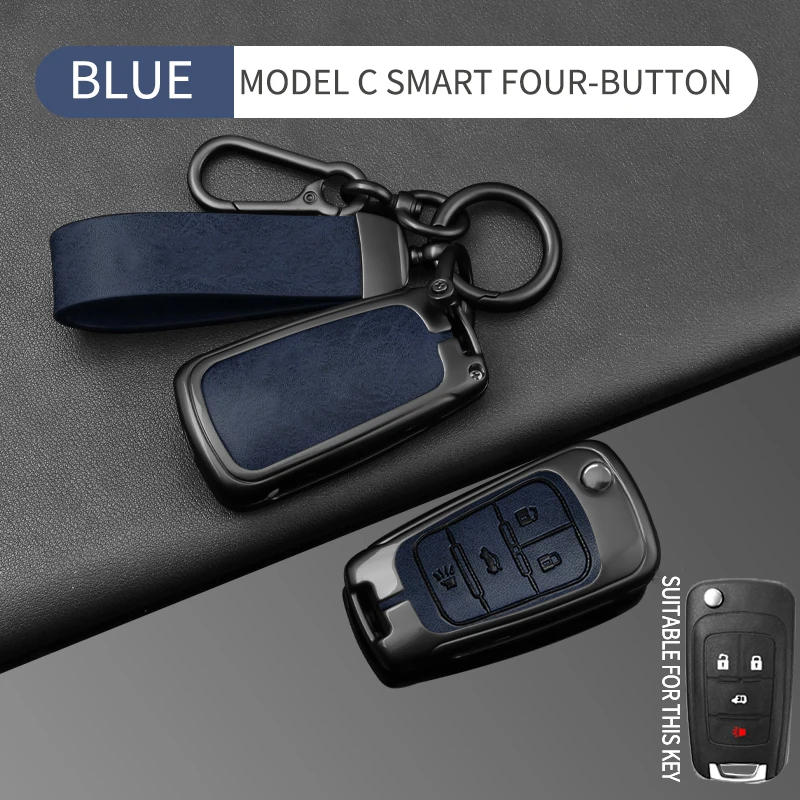 Key Fob Case Cover For Buick Encore Lacrosse Skylark Rendezvous Chevrolet Cruze Sonic Trax Onix Tahoe 2011