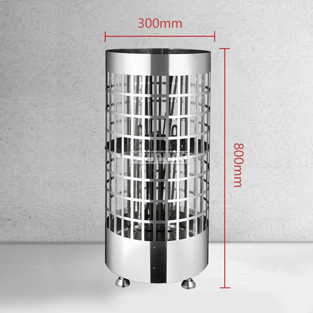 Stainless Steel Electric Dry Sauna Heater with External Control – Sauna Room Equipment 6kw/9kw/12kw/15kw/18kW