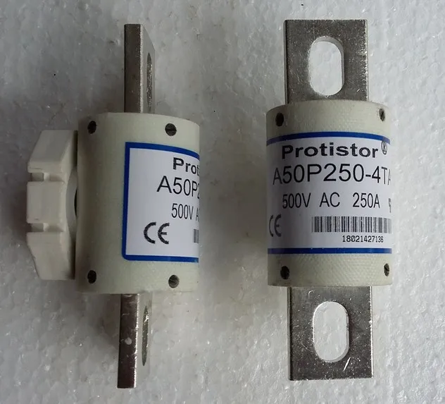 Fusibles: A50P250-4TA, 250A, 500V / A60X150-4TA/A60X350-4TA, X215346