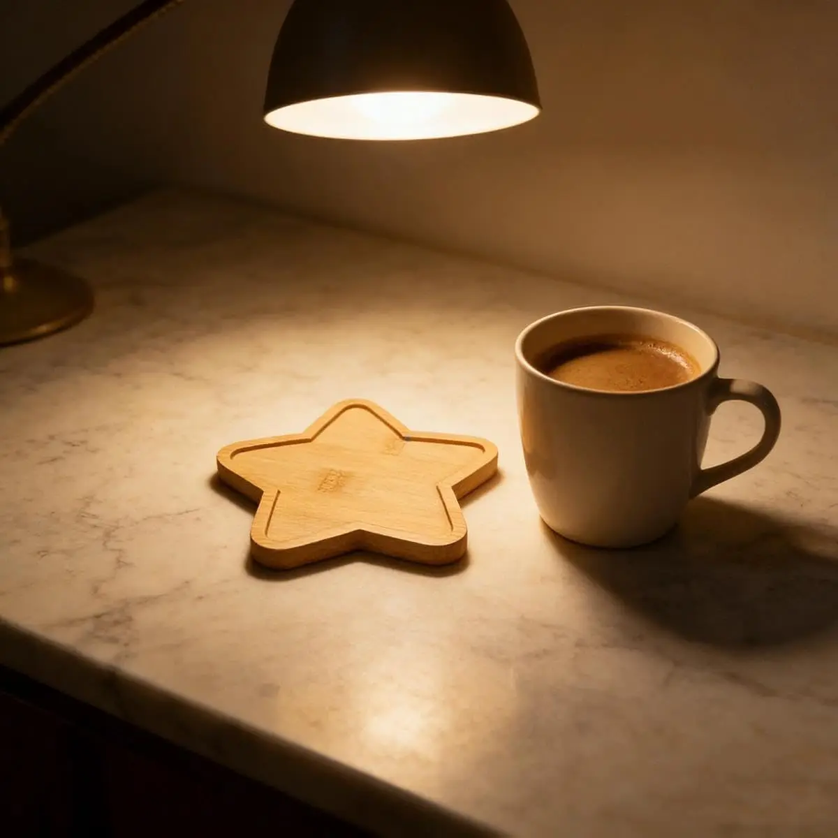 2pcs Tray Coaster Set, Featuring Various Shapes, Suitable for Display in The Living Room, Balcony, or Wedding Venue (Pentagram)