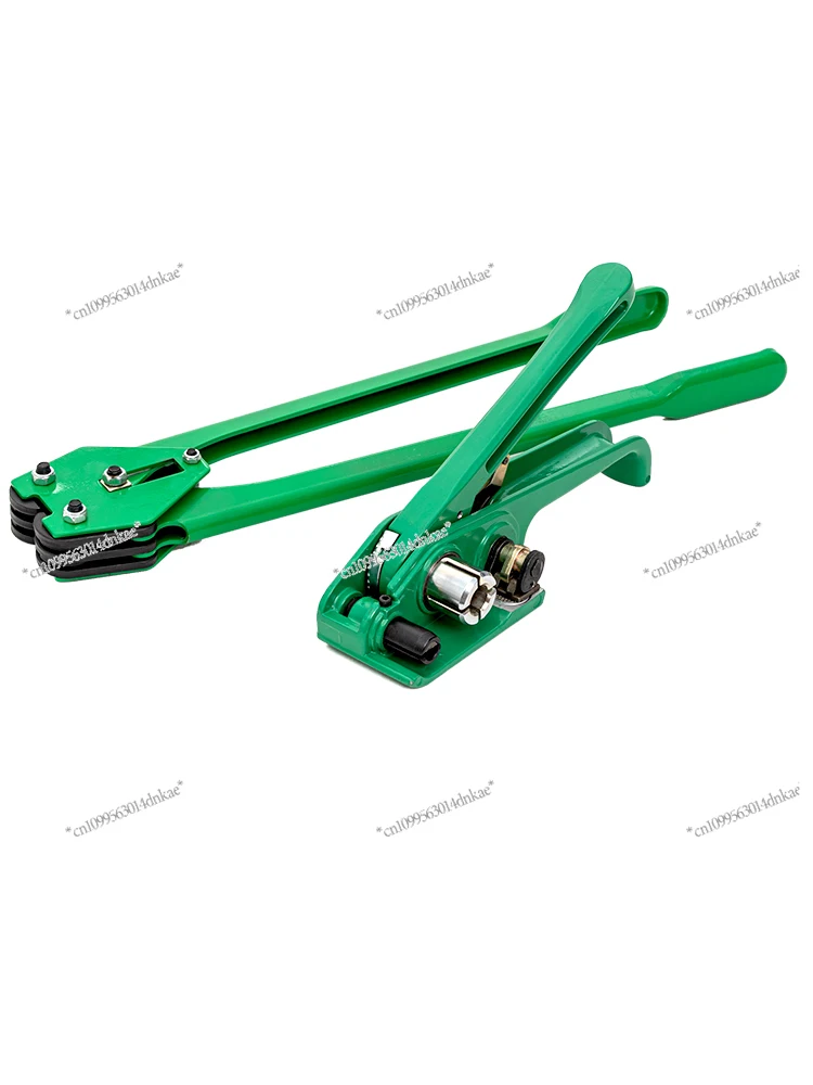 Manual PP Plastic Belt Baler Strapping Machine 1608PET Plastic Steel Belt Baler Tensioner for Packaging And Shipping