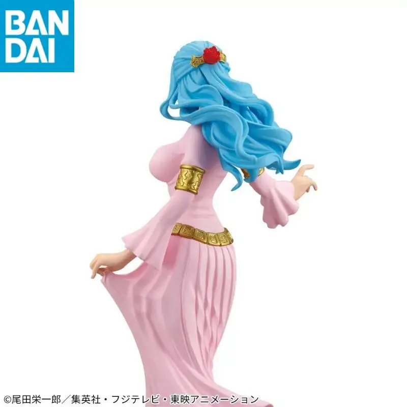 정품 반다이 나메코 ​​반프레스토 원피스 25Th 글리터 글래머 Nefeltari D vivi 23Cm Pvc 애니메이션 피규어 모델 컬렉션 장난감 선물