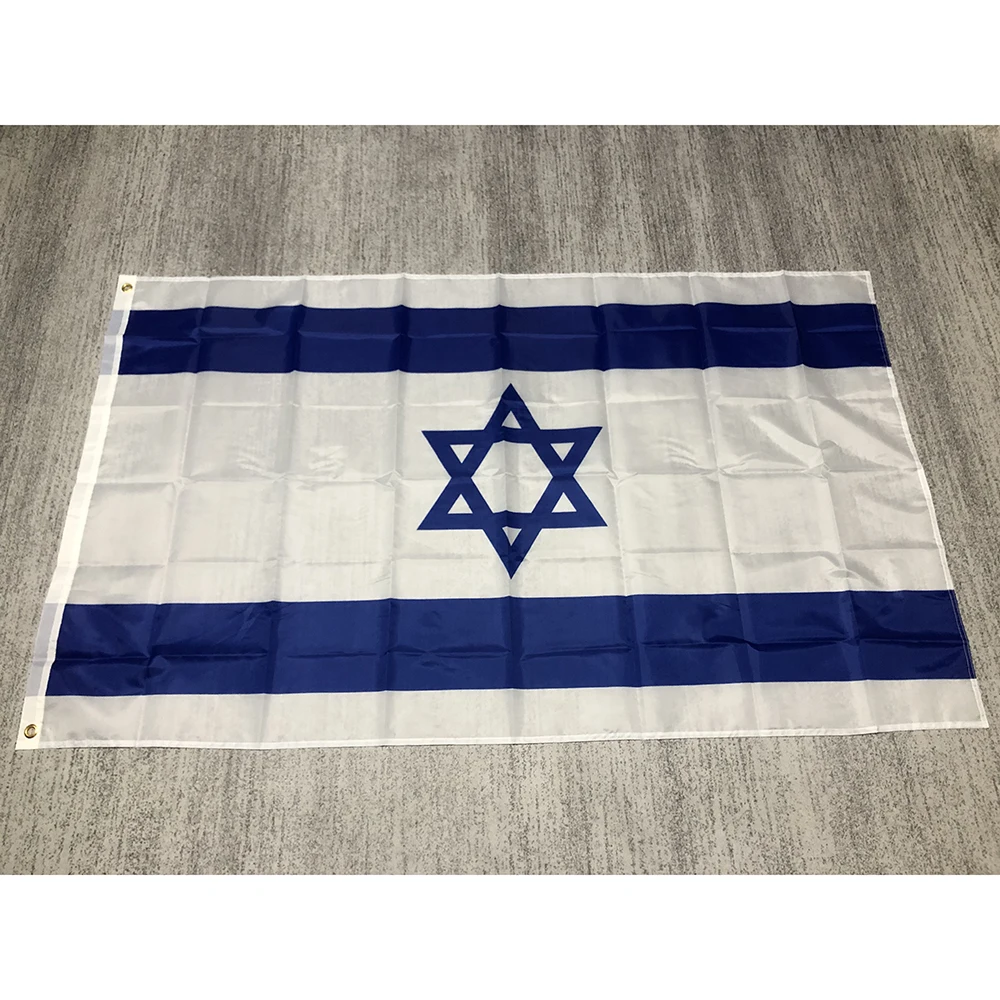 Israel Flag 60x90cm 90x150cm High Quality Polyester Hanging Banner Isr Il Israeli National Flags Banner Home Decoration