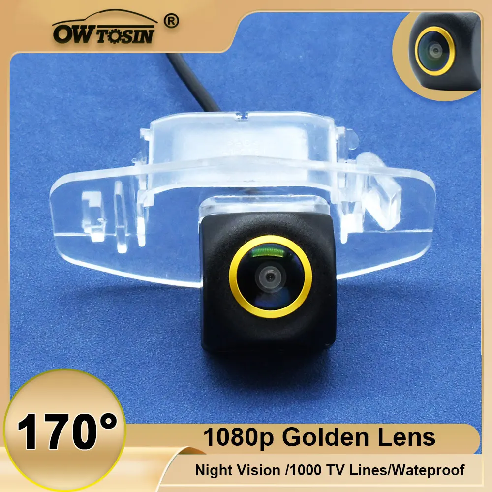 170° Golden Lens Vehicle AHD 1080P Rear View Car Camera For Honda Accord 7 2002-2010 Spirior Inspire  Reversing Night Vision