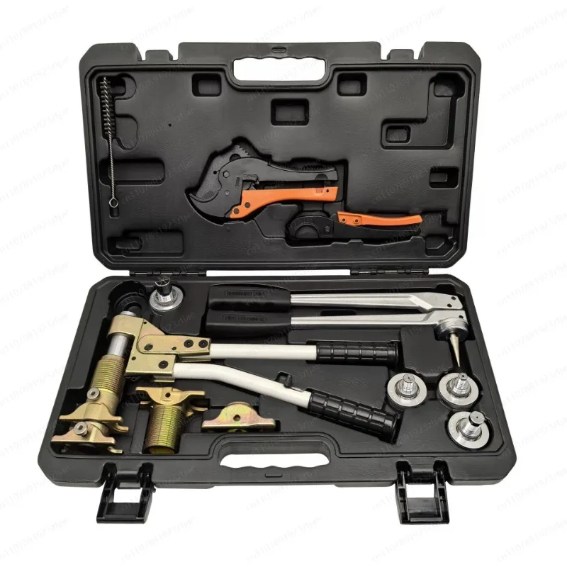 Manual PEX‑1632 Slide Crimping Tool, Mechanical Tube Expander for Copper Aluminum PEX Pipe, Floor Heating & AC Installation