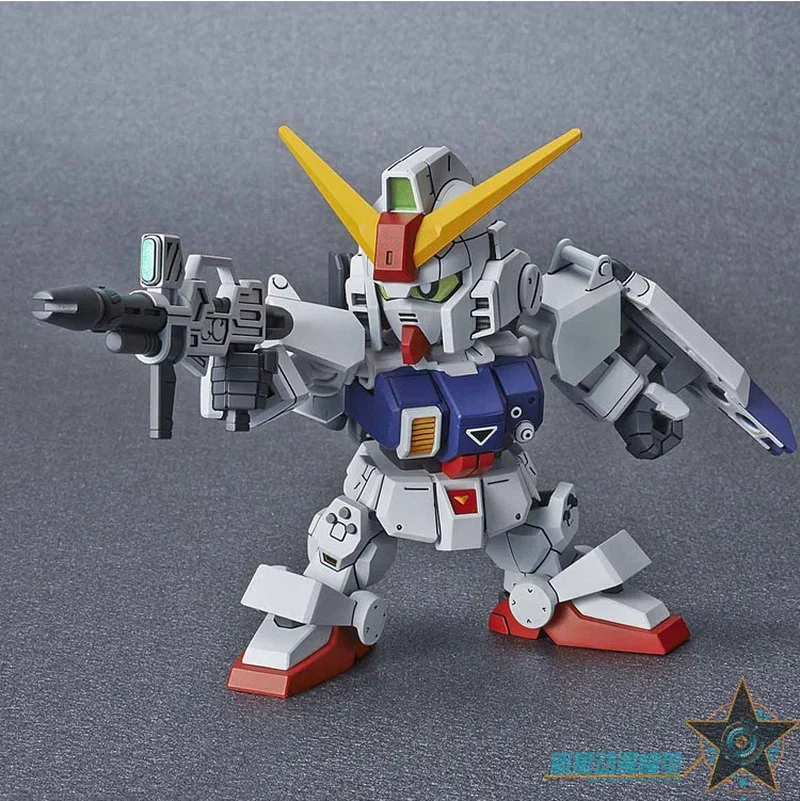 Bandai Kids Assembled Toys Robot Model SDCS 11 BB Warrior Gundam Ground Type RX-79 G Anime Action Figures Toys Christmas Gifts