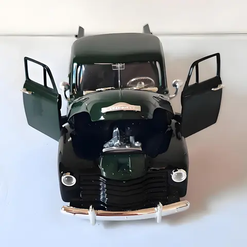 JADA 1:24 Chevy Pickup 1953 Legeringsbil Gjuten Bil & Leksaksfordon Bilmodell Miniatyr Skalamodell Bil För Barn 10 best sales Chevy-leksak - №5