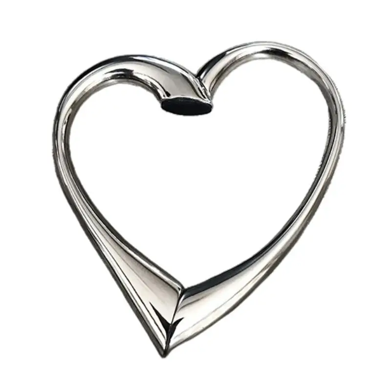 

5Pcs Rotating Heart Shaped Bag Hanger Convenient and Elegant Handbag Holder Zinc Alloy Handbag Hanger for Table and Travel