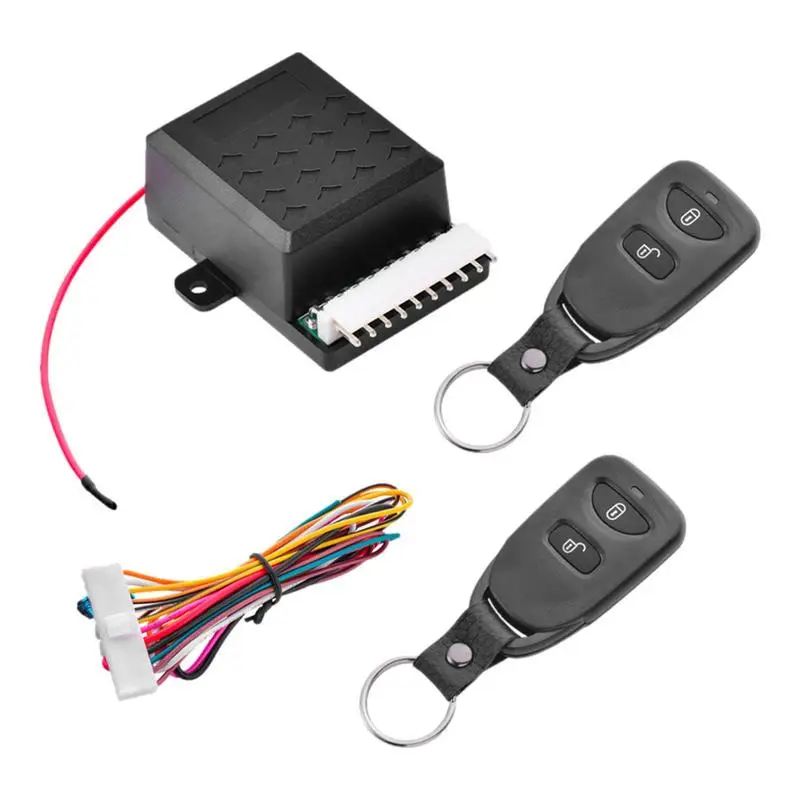 Keyless Entry System Kit Keyless Entry Door Switch Lock Remote Central Kit Direction Light Universal For Women Men Most Cars And