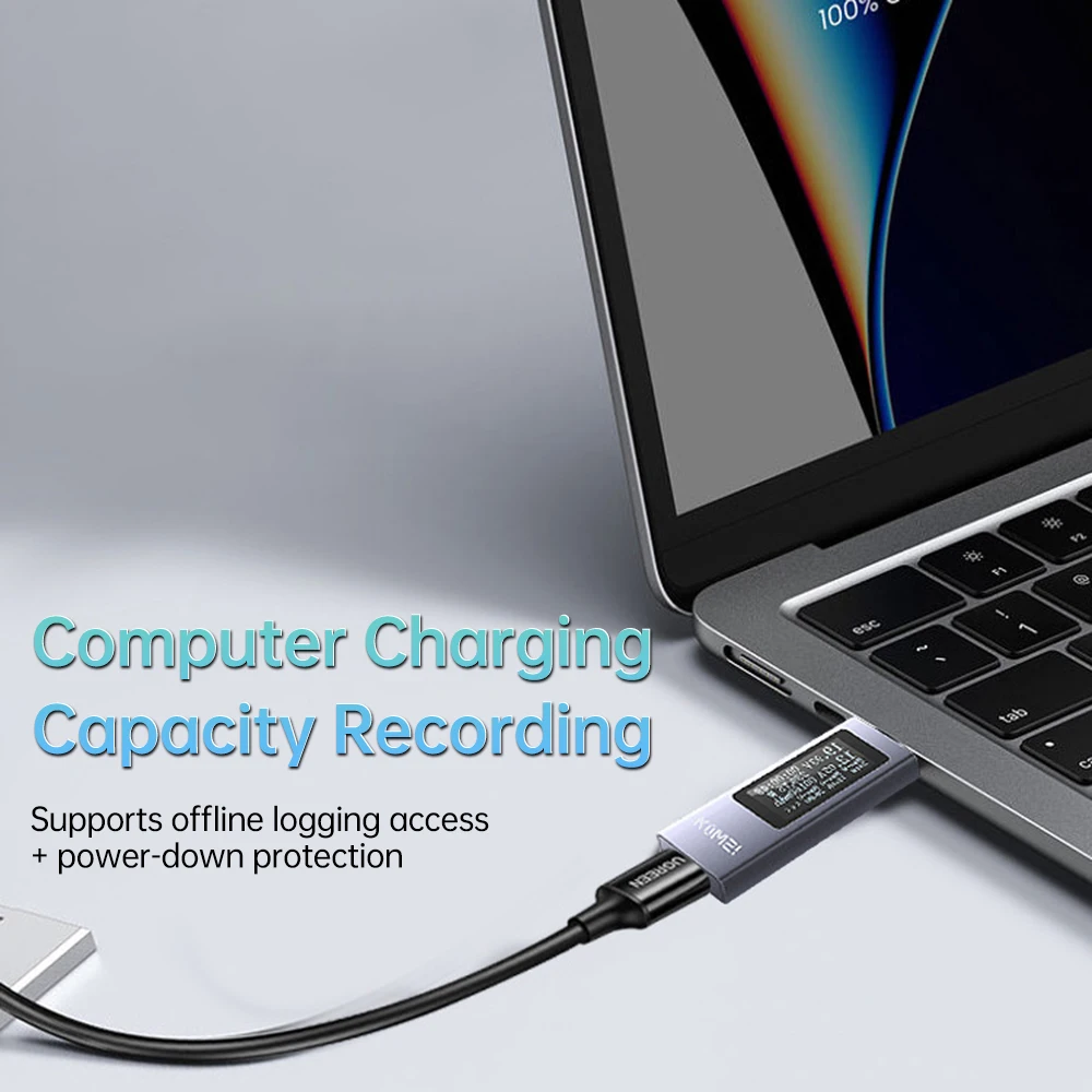 KWS-2301C متعددة الوظائف شاشة ديجيتال تيار مستمر الجهد مقياس التيار الكهربائي الطاقة متر نوع-c هاتف محمول شحن تستر تيار مستمر 4-30 فولت 0-12A #5