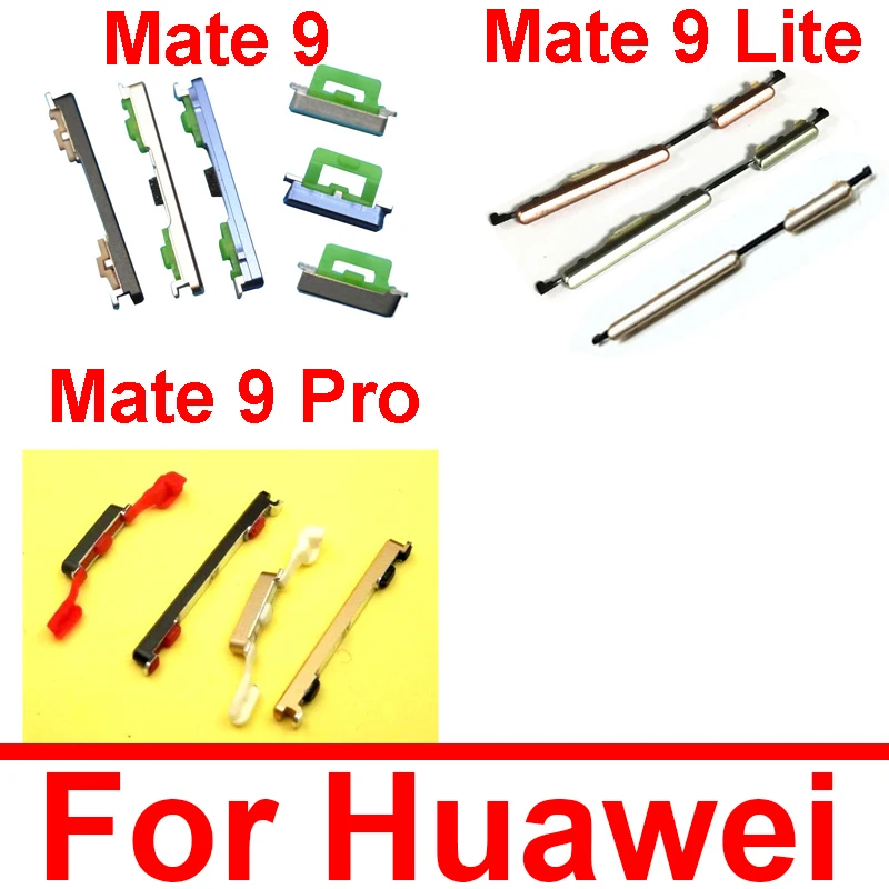 Volume&Power Button For Huawei Mate 9 Mate 9 Lite Mate 9 Pro Side Key Switch Button For Hauwei Mate 9 Lite Pro Replacement Parts