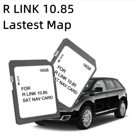 For Renault Megane Laguna Kangoo Carminat R-Link 10.85 SD Card Sat Nav 32GB Europe UK 2022 Map GPS Road Navigation Free Shipping