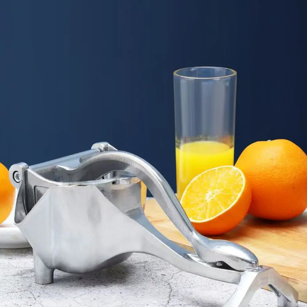 Aluminum Manual Fruit Squeezer Portable Juice Extractor Kitchen Tool Hand Held Press For Fresh Lemon Orange Juice Home