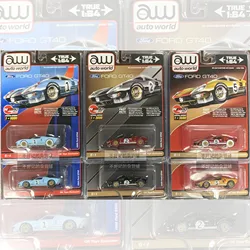 AW AUTO WORLD 1:64 forFord GT40 gulf Le Mans Racing Collection of die cast alloy trolley model ornaments