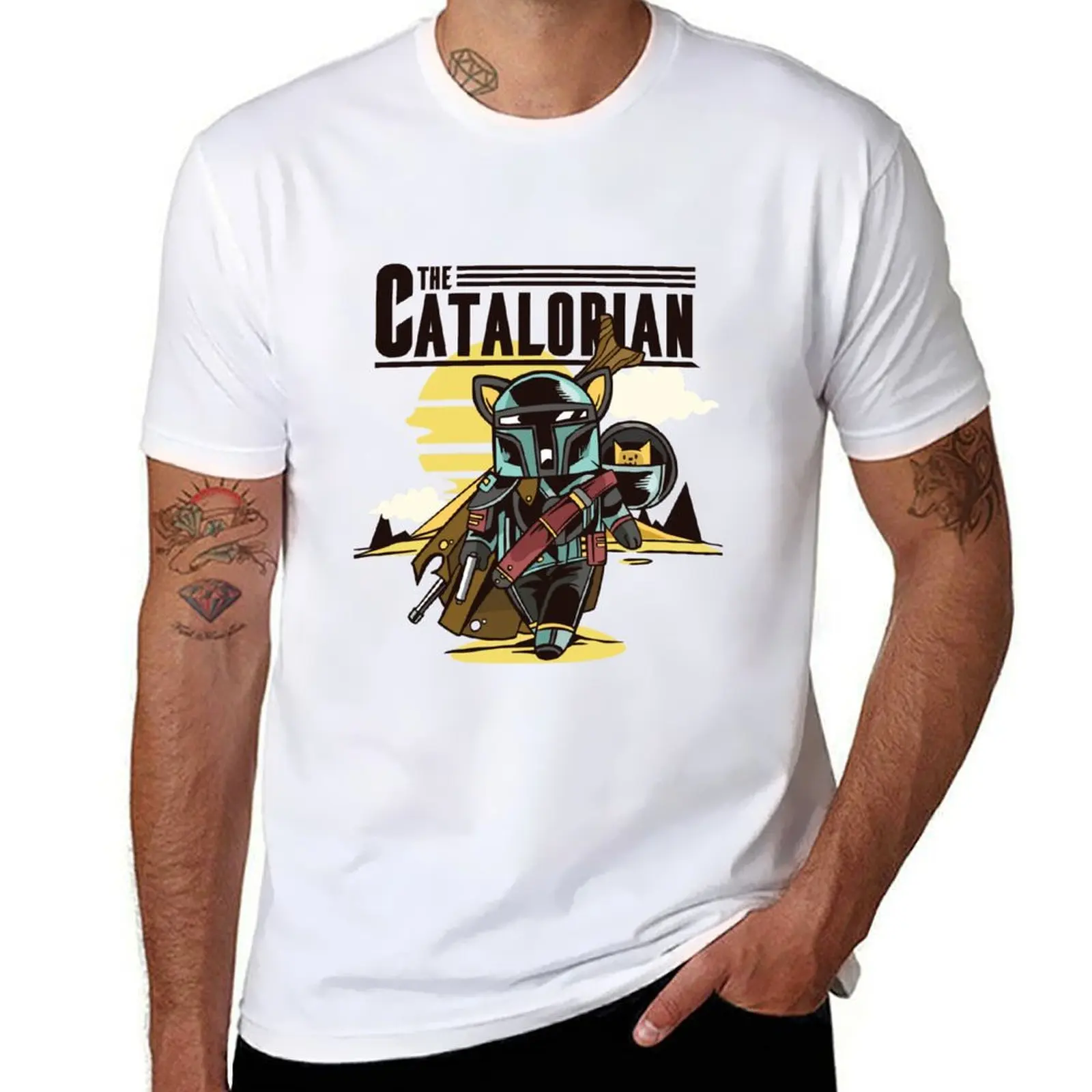 

tees t shirts prints man with Catalorian t graphic The shirts T-Shirt for
