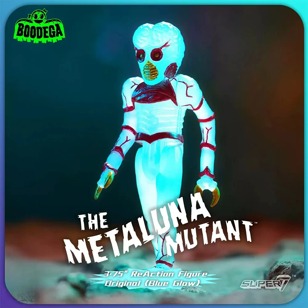 

【In Stock】Super7 Metaluna Mutant Blue Glow Model | 1/18 Scale | 3.78 Inch ReAction Figure | Retro Collectible Gift