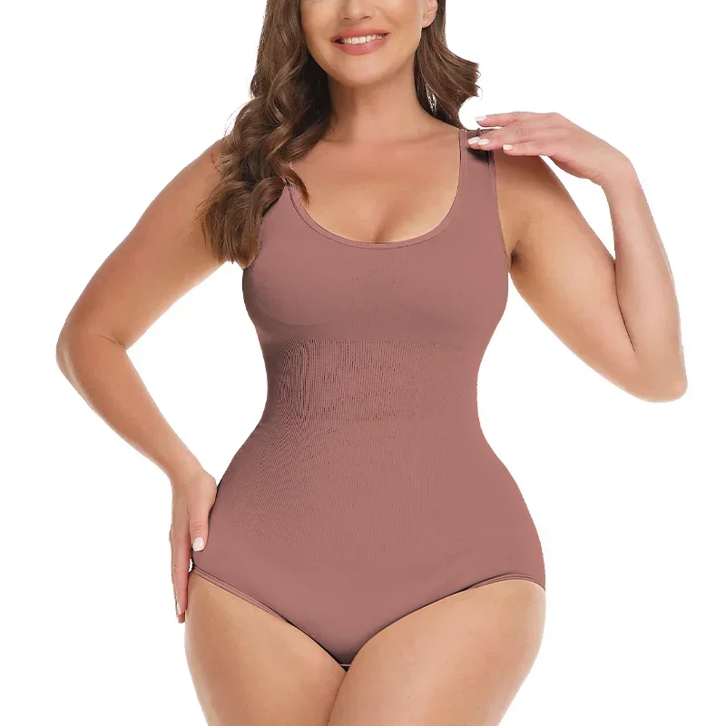 Women Shapewear Waist Trainer Bodysuits Tummy Control Full Body Shaper Tank Tops Jumpsuits