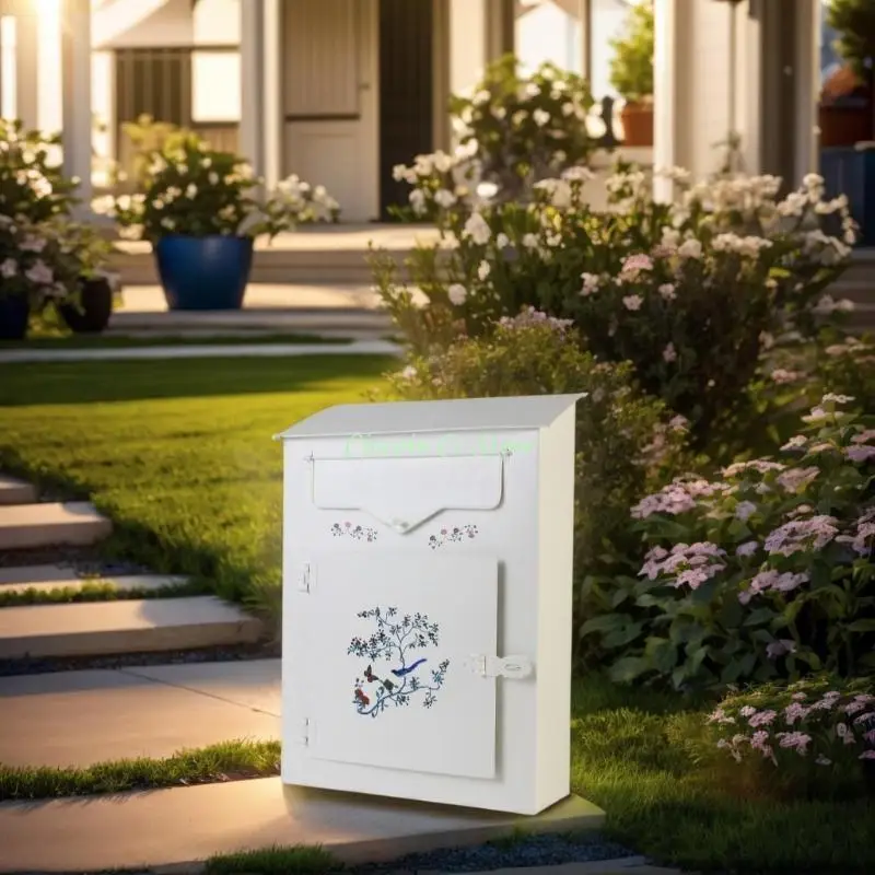 

X90F Металлический почтовый ящик с просторным интерьером легкой установки.