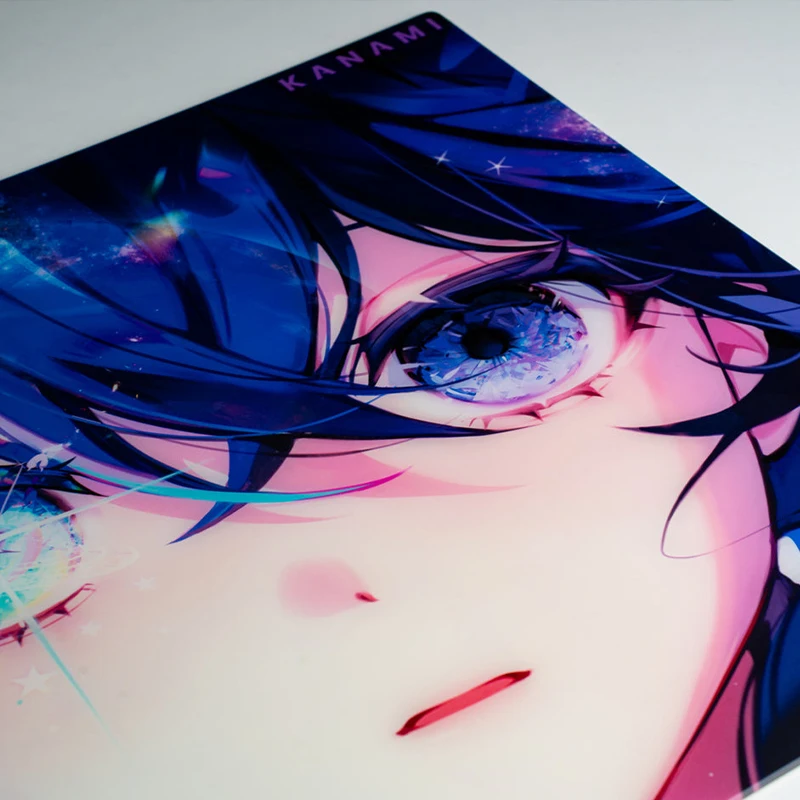Kanami Glass Mouse Pads Japanese Anime Sora Replica Edition Gaming Tempered Glass Pad Smooth Gaming Desk Pad FPS Mousepad