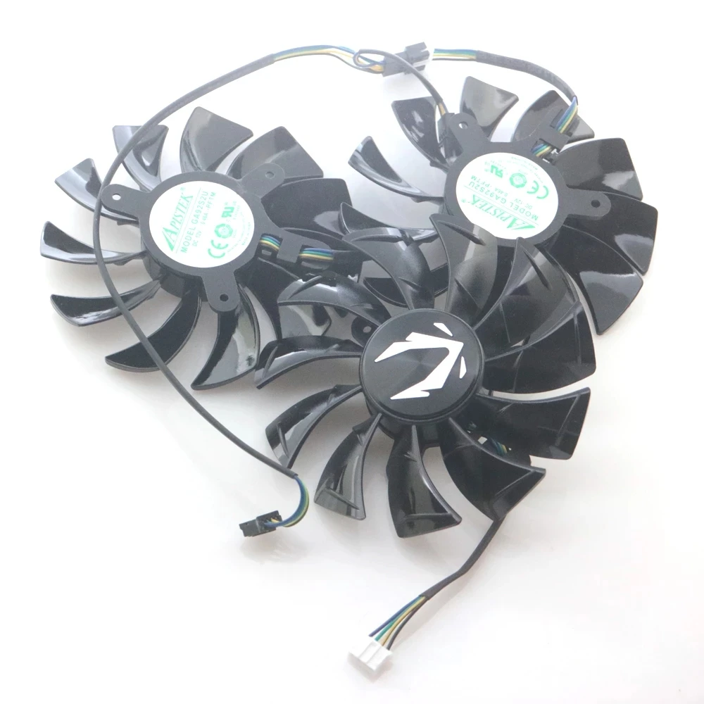 GA92S2U 1FY09215E12S DC12V 0.46A 88mm 4wire 4pin For ZOTAC RTX 2080ti 2080 AMP Graphics Card Cooling Fan