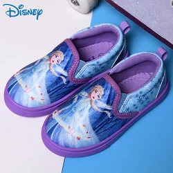 Disney Cartoon Frozen Scarpe di tela per bambini Ragazzi Ragazze Scarpe casual per la scuola materna Scarpe di tela anime Regali di compleanno