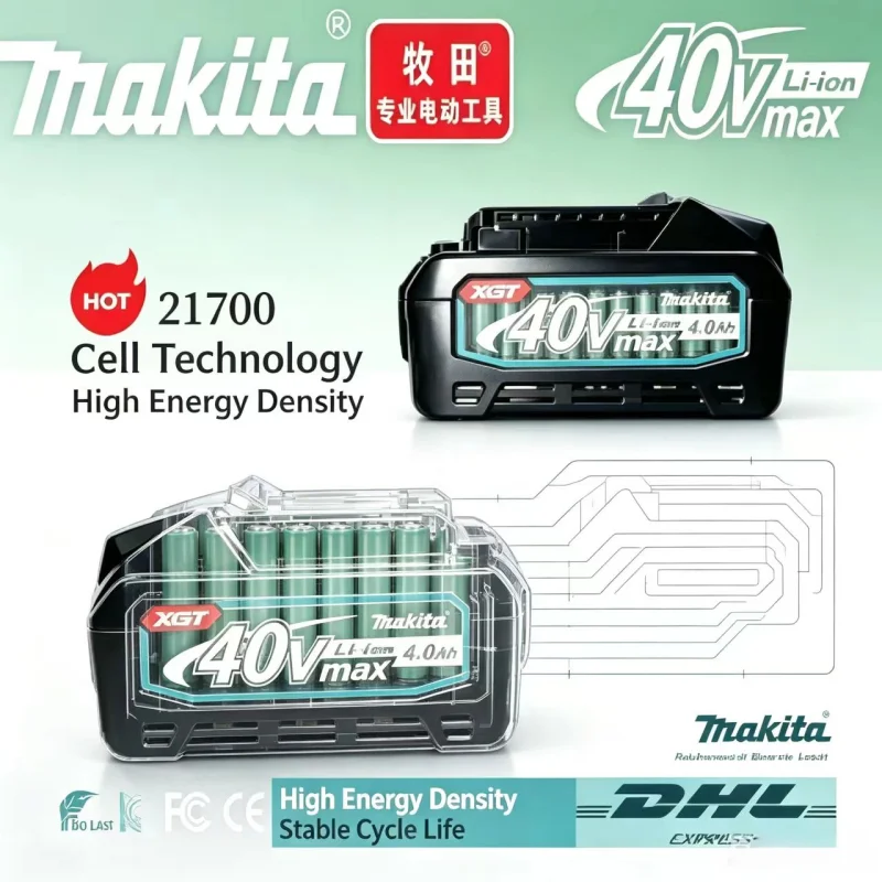 Makita Power Tools Xgt - Nova Bateria de Lítio Premium 40V