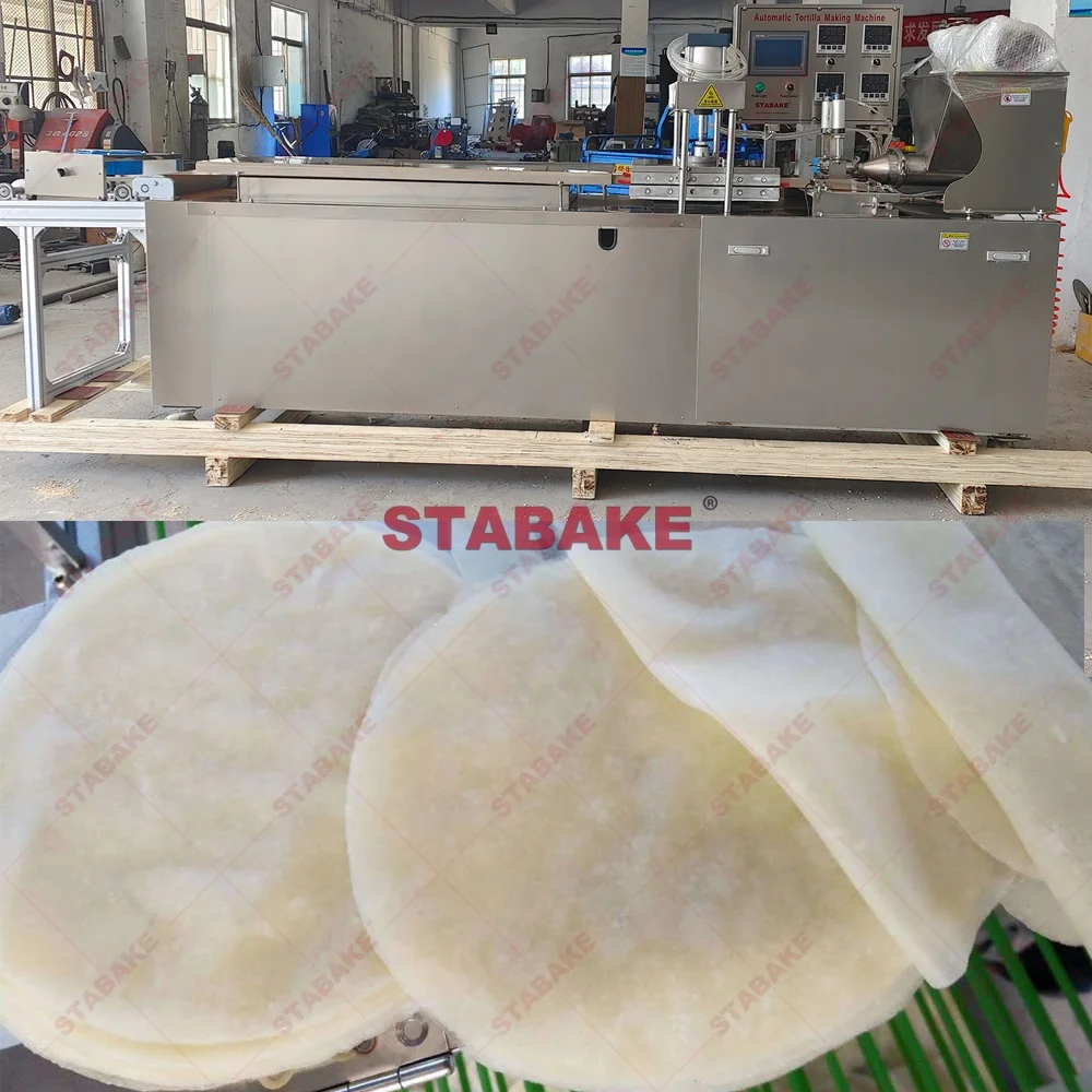 Tortilha Automática Que Faz A Máquina, Linha Farinha, Milho, Chapati, Khakhra Fabricação, Tortilha Imprensa Máquina De Pão, Stabake